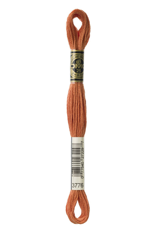 DMC Embroidery Stranded Thread - Six-Strand Embroidery Floss - 3776 - Nut Brittle - HM Nabavian