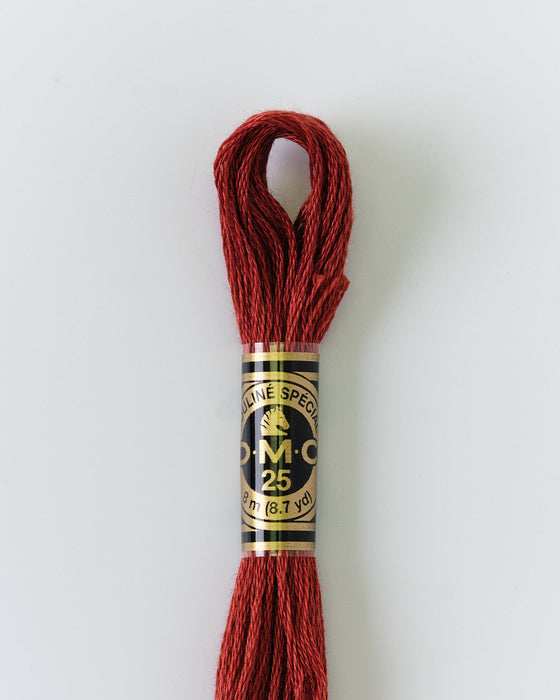 DMC Embroidery Stranded Thread - Six-Strand Embroidery Floss - 3777 - Red Leather - HM Nabavian