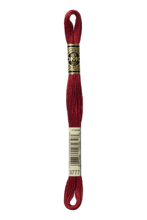 DMC Embroidery Stranded Thread - Six-Strand Embroidery Floss - 3777 - Red Leather - HM Nabavian