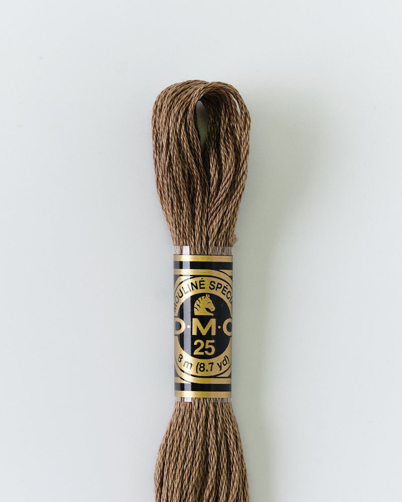 DMC Embroidery Stranded Thread - Six-Strand Embroidery Floss - 3790 - Tree Bark - HM Nabavian