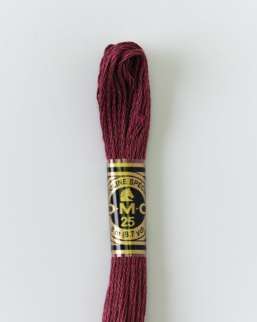 DMC Embroidery Stranded Thread - Six-Strand Embroidery Floss - 3802 - Aubergine - HM Nabavian