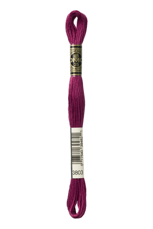 DMC Embroidery Stranded Thread - Six-Strand Embroidery Floss - 3803 - Bordeaux - HM Nabavian