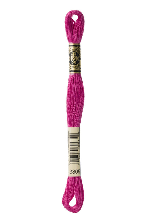 DMC Embroidery Stranded Thread - Six-Strand Embroidery Floss - 3805 - Fuschia - HM Nabavian