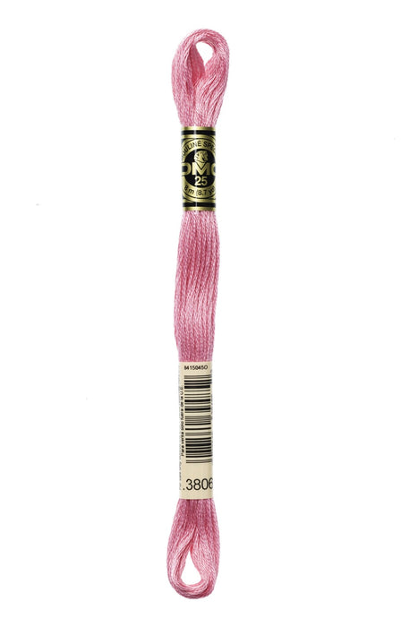 DMC Embroidery Stranded Thread - Six-Strand Embroidery Floss - 3806 - Carnation - HM Nabavian