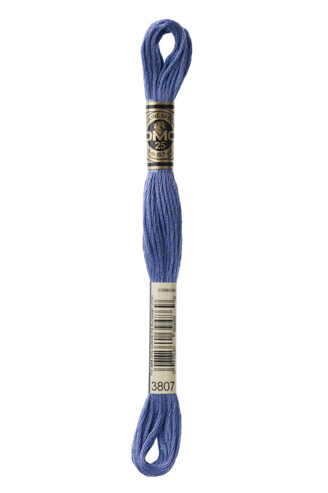 DMC Embroidery Stranded Thread - Six-Strand Embroidery Floss - 3807 - Tanzanite - HM Nabavian