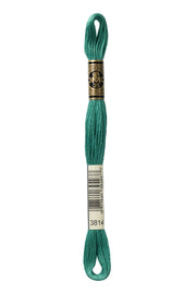 DMC Embroidery Stranded Thread - Six-Strand Embroidery Floss - 3814 - Spruce - HM Nabavian