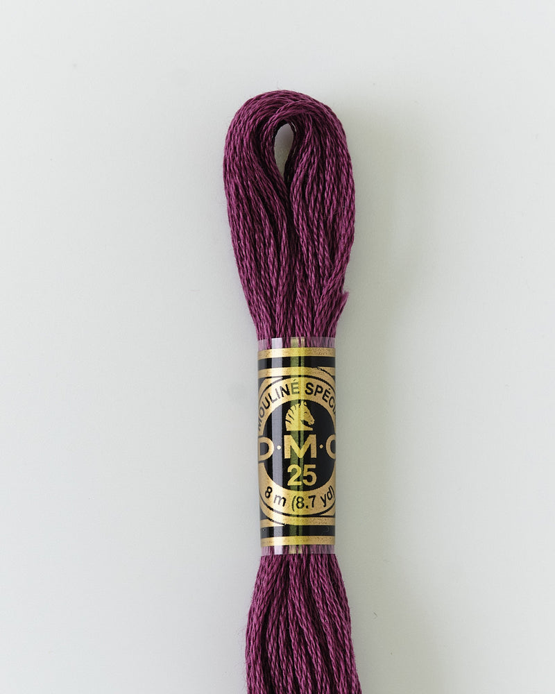 DMC Embroidery Stranded Thread - Six-Strand Embroidery Floss - 3834 - Red Grape - HM Nabavian