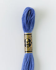 DMC Embroidery Stranded Thread - Six-Strand Embroidery Floss - 3838 - Thistle Blue - HM Nabavian