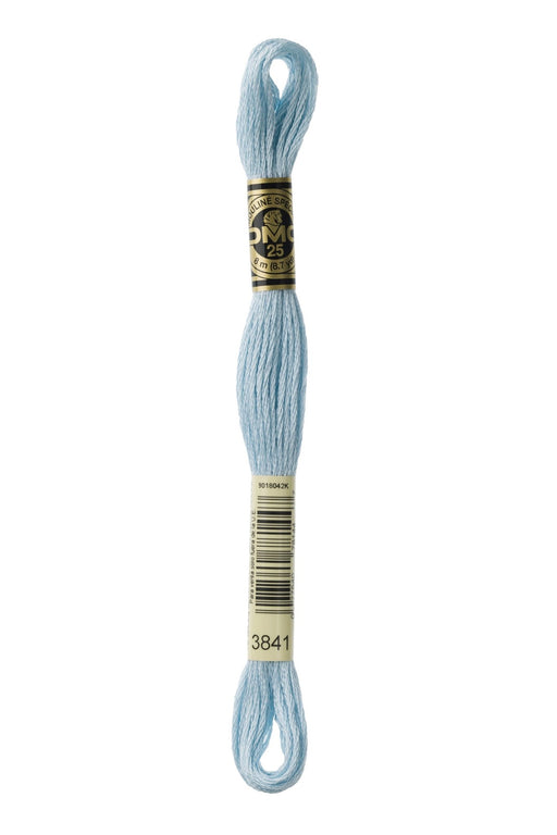 DMC Embroidery Stranded Thread - Six-Strand Embroidery Floss - 3841 - Igloo Blue - HM Nabavian