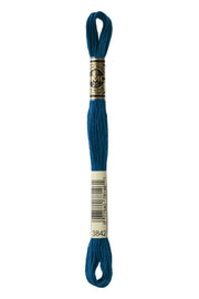 DMC Embroidery Stranded Thread - Six-Strand Embroidery Floss - 3842 - Prussian Blue - HM Nabavian