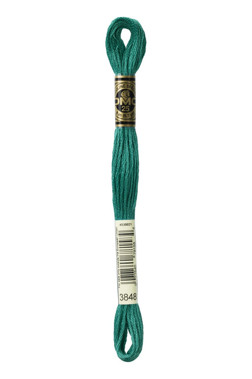 DMC Embroidery Stranded Thread - Six-Strand Embroidery Floss - 3848 - Mermaid’s Tail - HM Nabavian