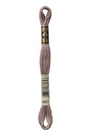 DMC Embroidery Stranded Thread - Six-Strand Embroidery Floss - 3861 - Light Taupe - HM Nabavian