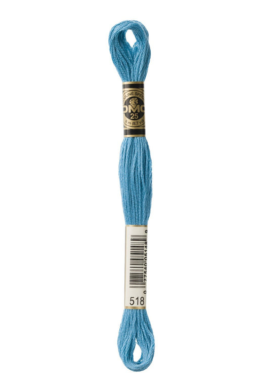 DMC Embroidery Stranded Thread - Six-Strand Embroidery Floss - 518 - Nattier Blue - HM Nabavian