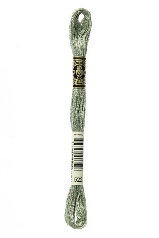 DMC Embroidery Stranded Thread - Six-Strand Embroidery Floss - 522 - Lattice Green - HM Nabavian