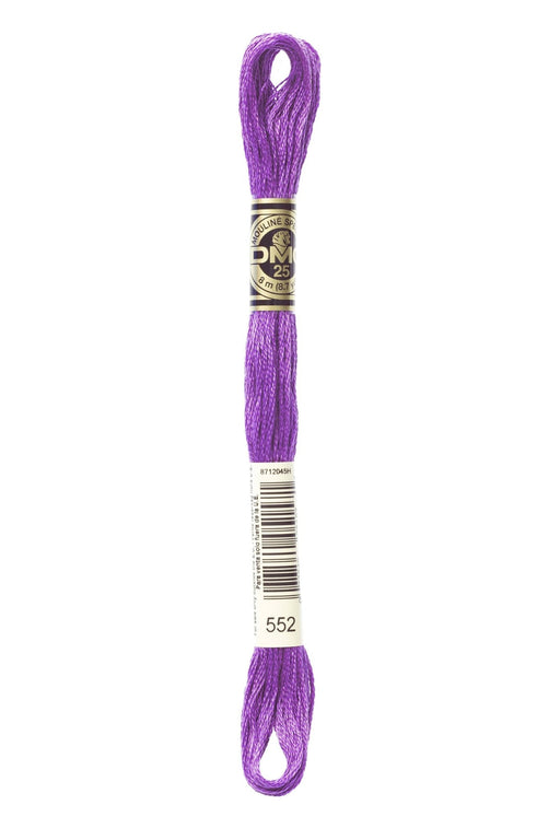 DMC Embroidery Stranded Thread - Six-Strand Embroidery Floss - 552 - Violet - HM Nabavian