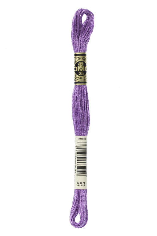 DMC Embroidery Stranded Thread - Six-Strand Embroidery Floss - 553 - Violet Amethyst - HM Nabavian