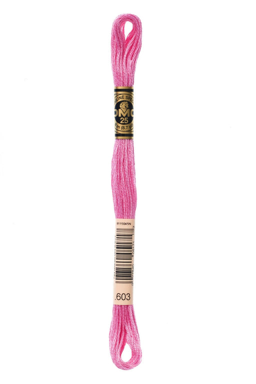 DMC Embroidery Stranded Thread - Six-Strand Embroidery Floss - 603 - Macaroon Pink - HM Nabavian