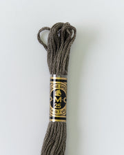 DMC Embroidery Stranded Thread - Six-Strand Embroidery Floss - 645 - Reindeer grey - HM Nabavian