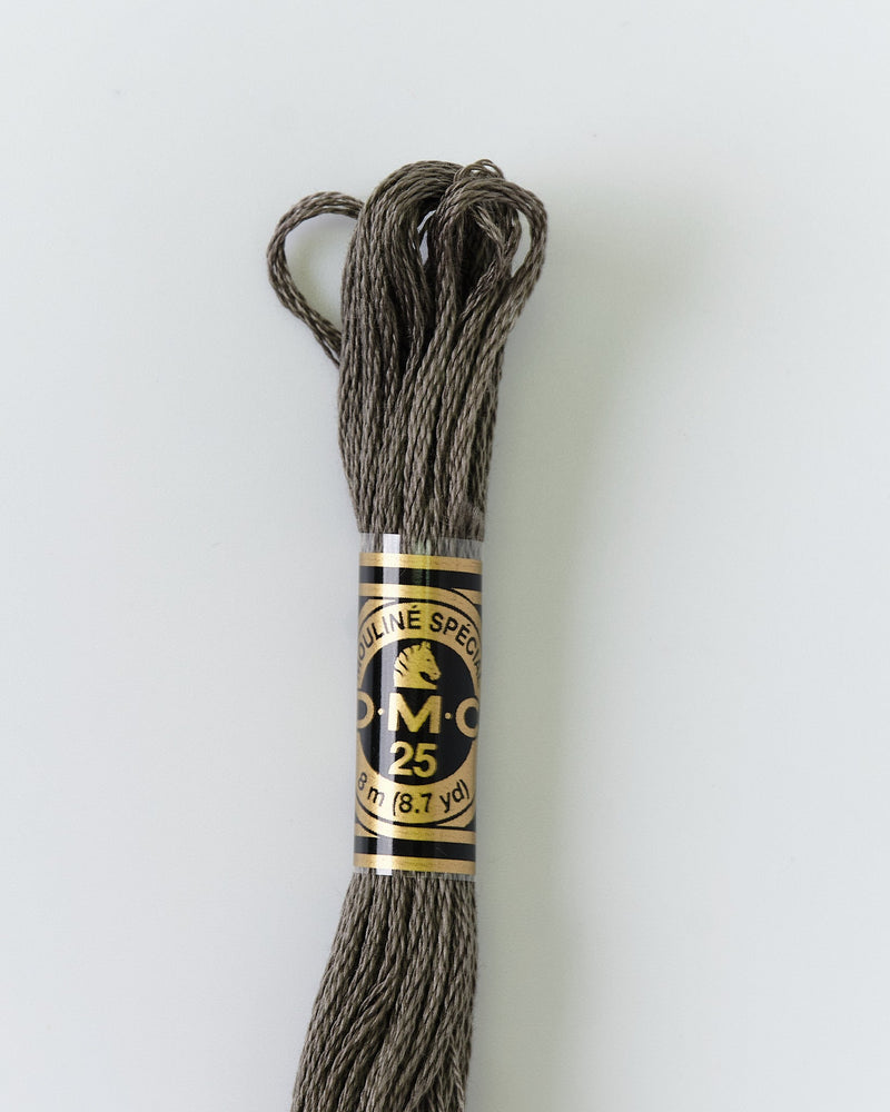 DMC Embroidery Stranded Thread - Six-Strand Embroidery Floss - 645 - Reindeer grey - HM Nabavian