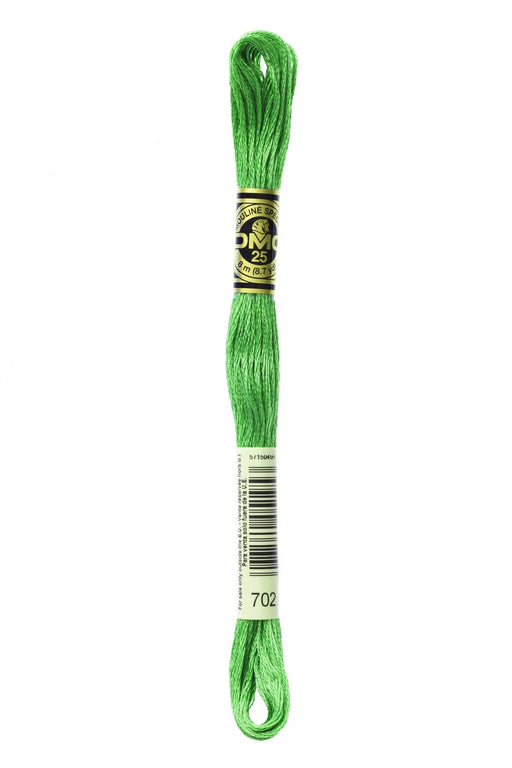 DMC Embroidery Stranded Thread - Six-Strand Embroidery Floss - 702 - Spring Lawn - HM Nabavian