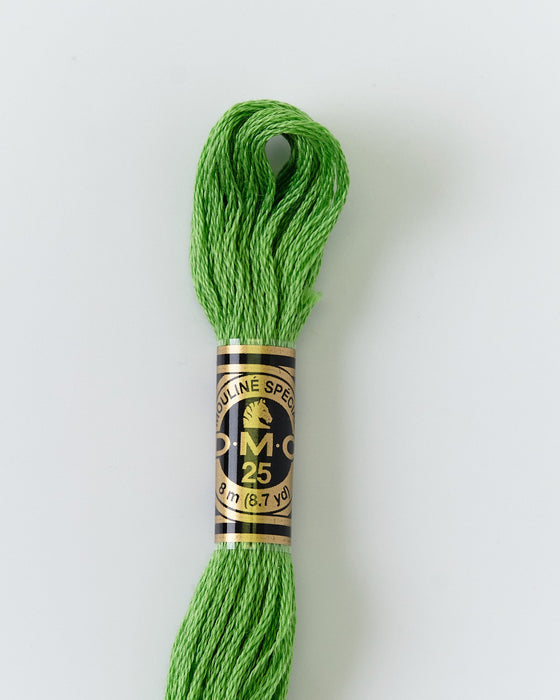 DMC Embroidery Stranded Thread - Six-Strand Embroidery Floss - 703 - Metallic Spring Green - HM Nabavian