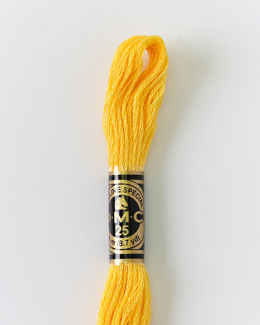 DMC Embroidery Stranded Thread - Six-Strand Embroidery Floss - 743 - Banana - HM Nabavian