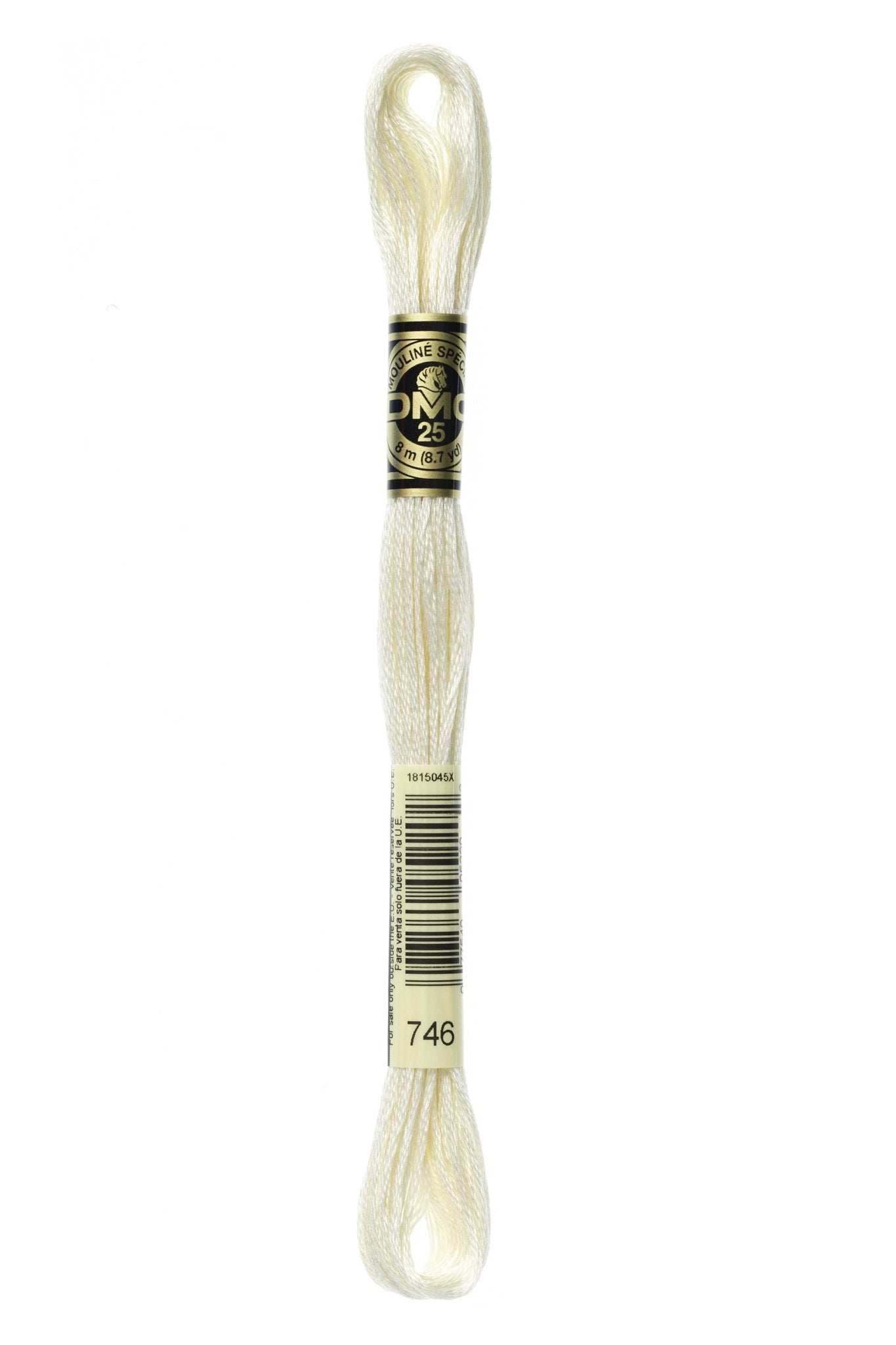 DMC Embroidery Floss – Pearlescent Vanilla (746) — HM Nabavian