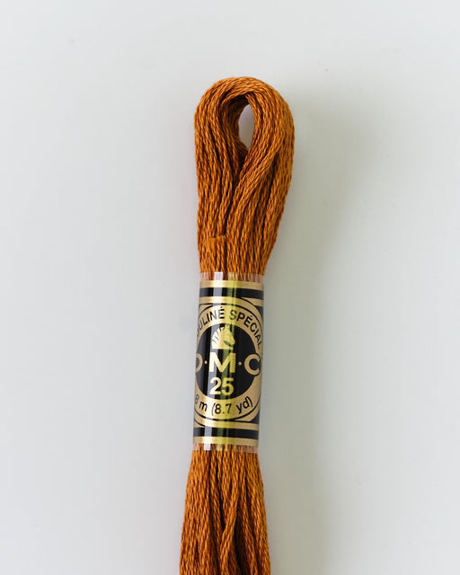 DMC Embroidery Stranded Thread - Six-Strand Embroidery Floss - 780 - Chestnut - HM Nabavian