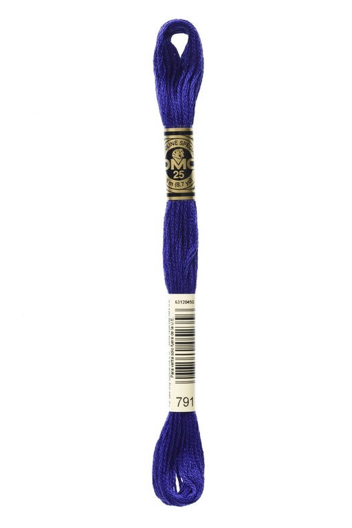 DMC Embroidery Stranded Thread - Six-Strand Embroidery Floss - 791 - Lapis - HM Nabavian