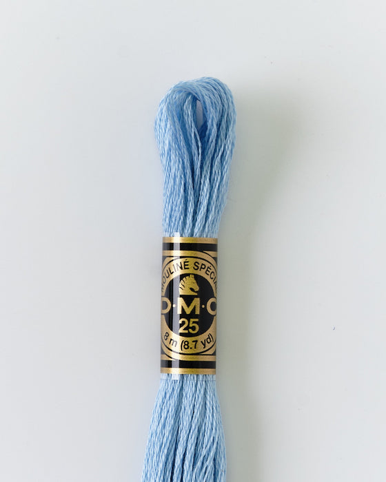 DMC Embroidery Stranded Thread - Six-Strand Embroidery Floss - 800 - Sky Blue - HM Nabavian