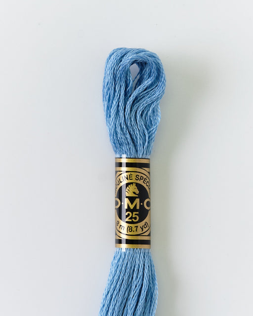 DMC Embroidery Stranded Thread - Six-Strand Embroidery Floss - 813 - Gallic Blue - HM Nabavian