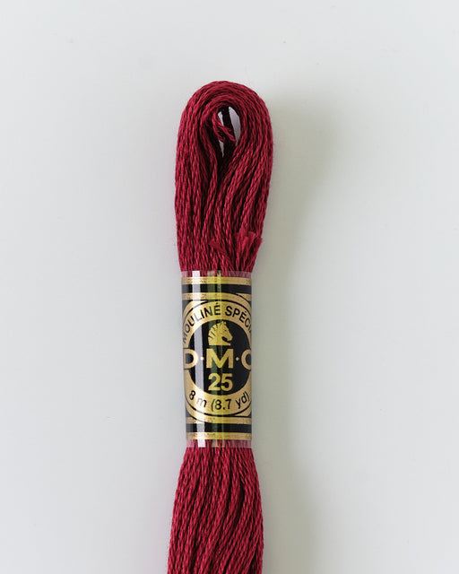 DMC Embroidery Stranded Thread - Six-Strand Embroidery Floss - 815 - Metallic Black Cherry - HM Nabavian