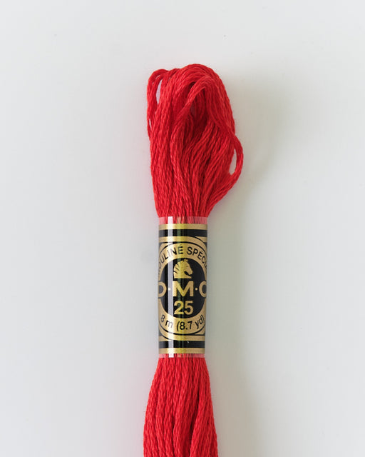 DMC Embroidery Stranded Thread - Six-Strand Embroidery Floss - 817 - Japanese Red - HM Nabavian