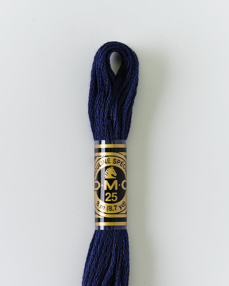 DMC Embroidery Stranded Thread - Six-Strand Embroidery Floss - 823 - Blueberry - HM Nabavian