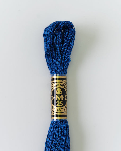 DMC Embroidery Stranded Thread - Six-Strand Embroidery Floss - 824 - Marine Blue - HM Nabavian