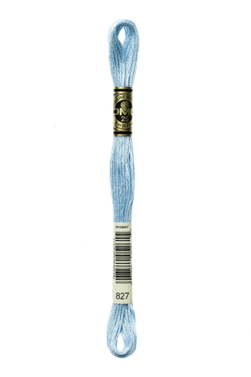 DMC Embroidery Stranded Thread - Six-Strand Embroidery Floss - 827 - Forget-Me-Knot - HM Nabavian