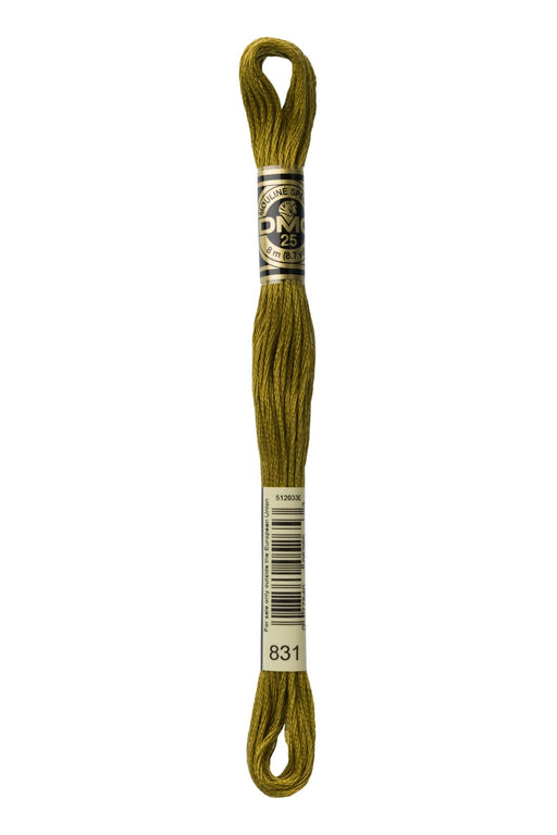 DMC Embroidery Stranded Thread - Six-Strand Embroidery Floss - 831 - Bronze - HM Nabavian