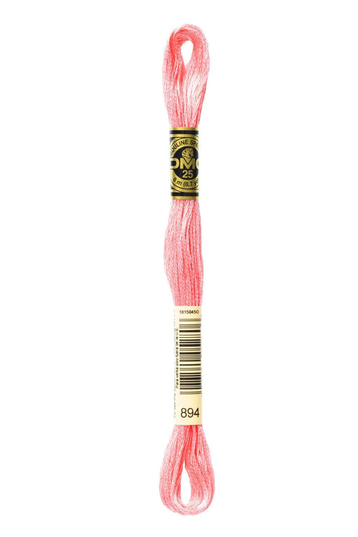 DMC Embroidery Stranded Thread - Six-Strand Embroidery Floss - 894 - Rose - HM Nabavian