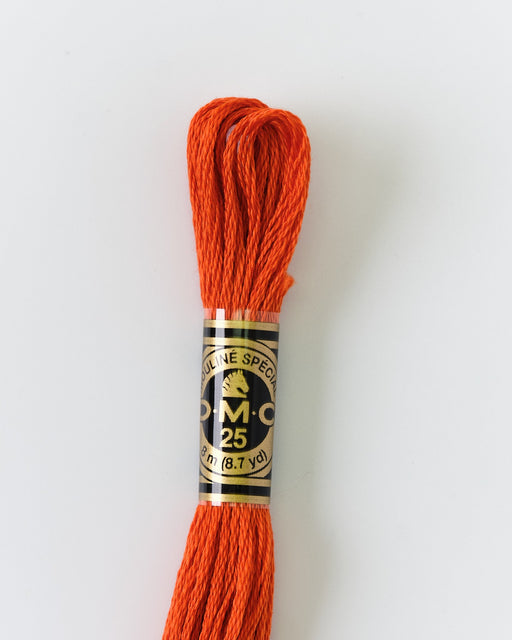 DMC Embroidery Stranded Thread - Six-Strand Embroidery Floss - 900 - Blood Orange - HM Nabavian