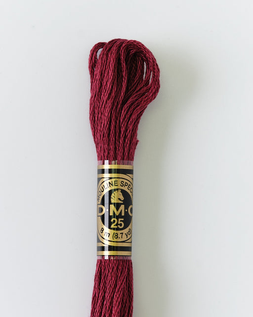 DMC Embroidery Stranded Thread - Six-Strand Embroidery Floss - 902 - Magenta Red - HM Nabavian