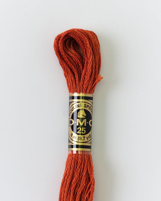 DMC Embroidery Stranded Thread - Six-Strand Embroidery Floss - 920 - Sienna Ochre - HM Nabavian