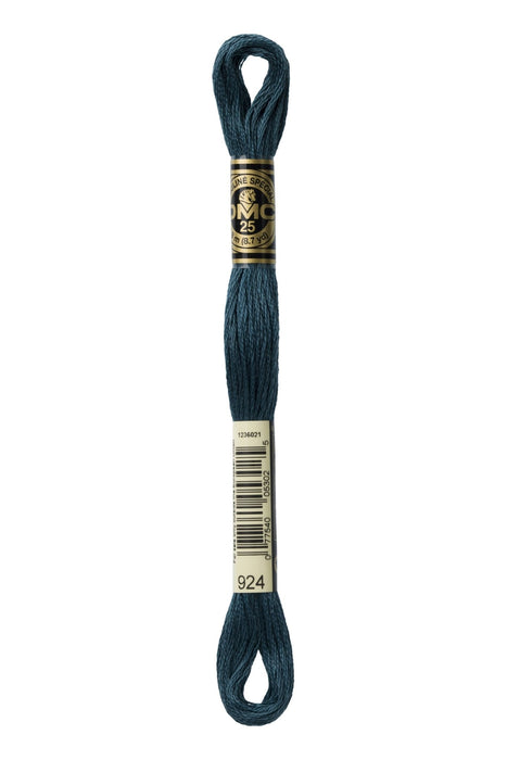 DMC Embroidery Stranded Thread - Six-Strand Embroidery Floss - 924 - Tahitian Pearl - HM Nabavian