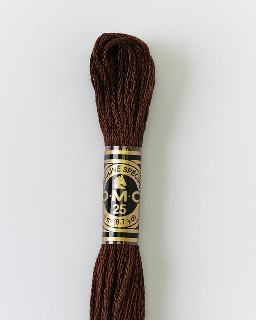 DMC Embroidery Stranded Thread - Six-Strand Embroidery Floss - 938 - Clove - HM Nabavian