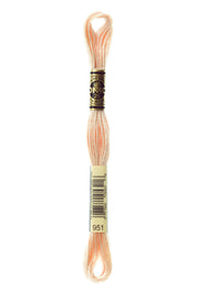 DMC Embroidery Stranded Thread - Six-Strand Embroidery Floss - 951 - Cashmere Beige - HM Nabavian
