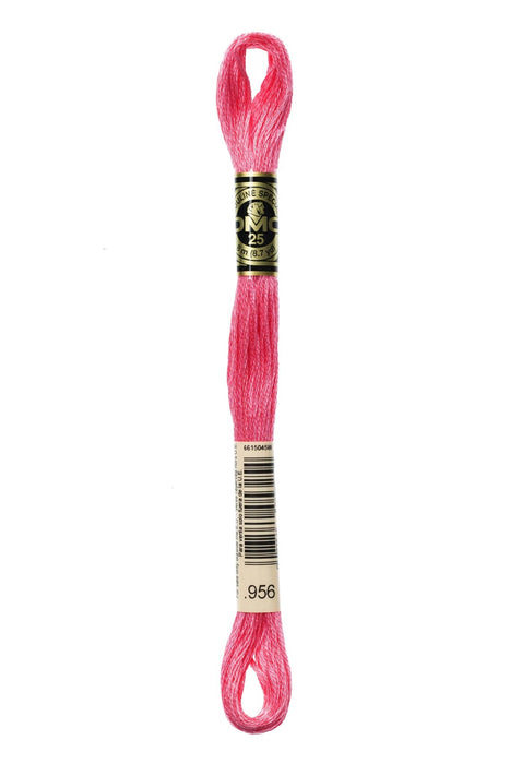 DMC Embroidery Stranded Thread - Six-Strand Embroidery Floss - 956 - Hot Pink - HM Nabavian