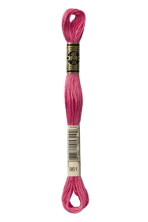 DMC Embroidery Stranded Thread - Six-Strand Embroidery Floss - 961 - Rose Garden - HM Nabavian