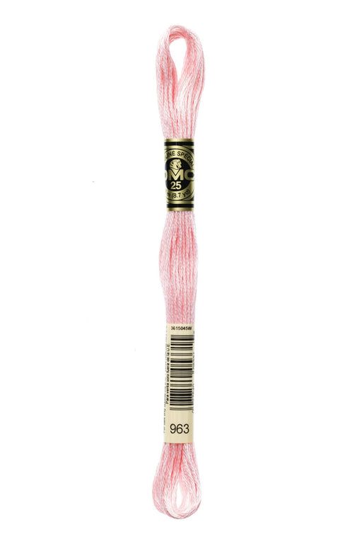 DMC Embroidery Stranded Thread - Six-Strand Embroidery Floss - 963 - Candy Pink - HM Nabavian