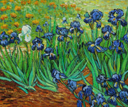 DMC Floss "Irises" Bundle - Inspired by Van Gogh - HM Nabavian