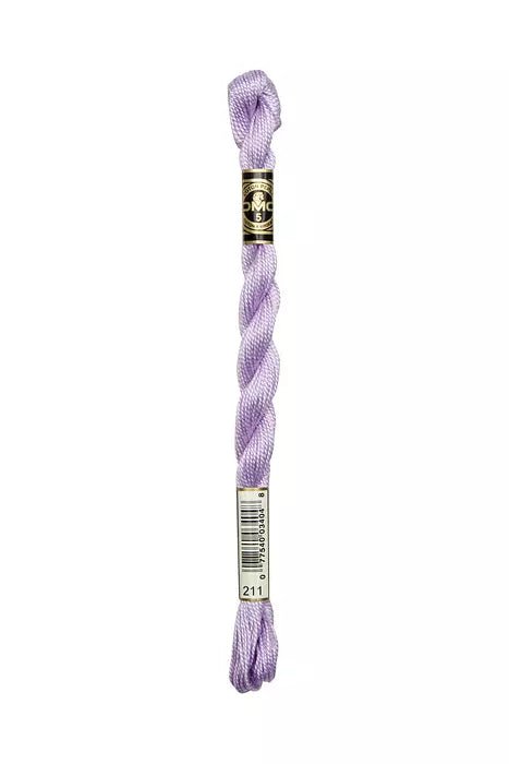 DMC Pearl Cotton - 211 - Pearlescent Light Parma Violet - HM Nabavian