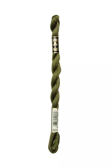 DMC Pearl Cotton - 3011 - Deep Olive - HM Nabavian